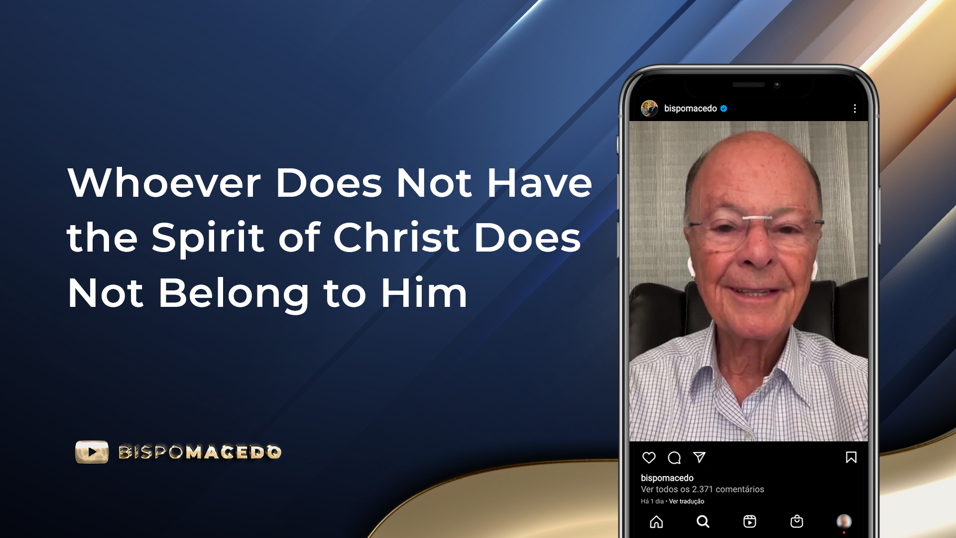 Whoever Does Not Have the Spirit of Christ Does Not Belong to Him ...