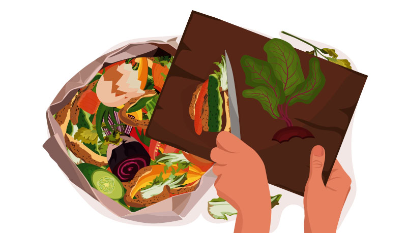 Imagem de capa - Tem desperdício de comida por aí?