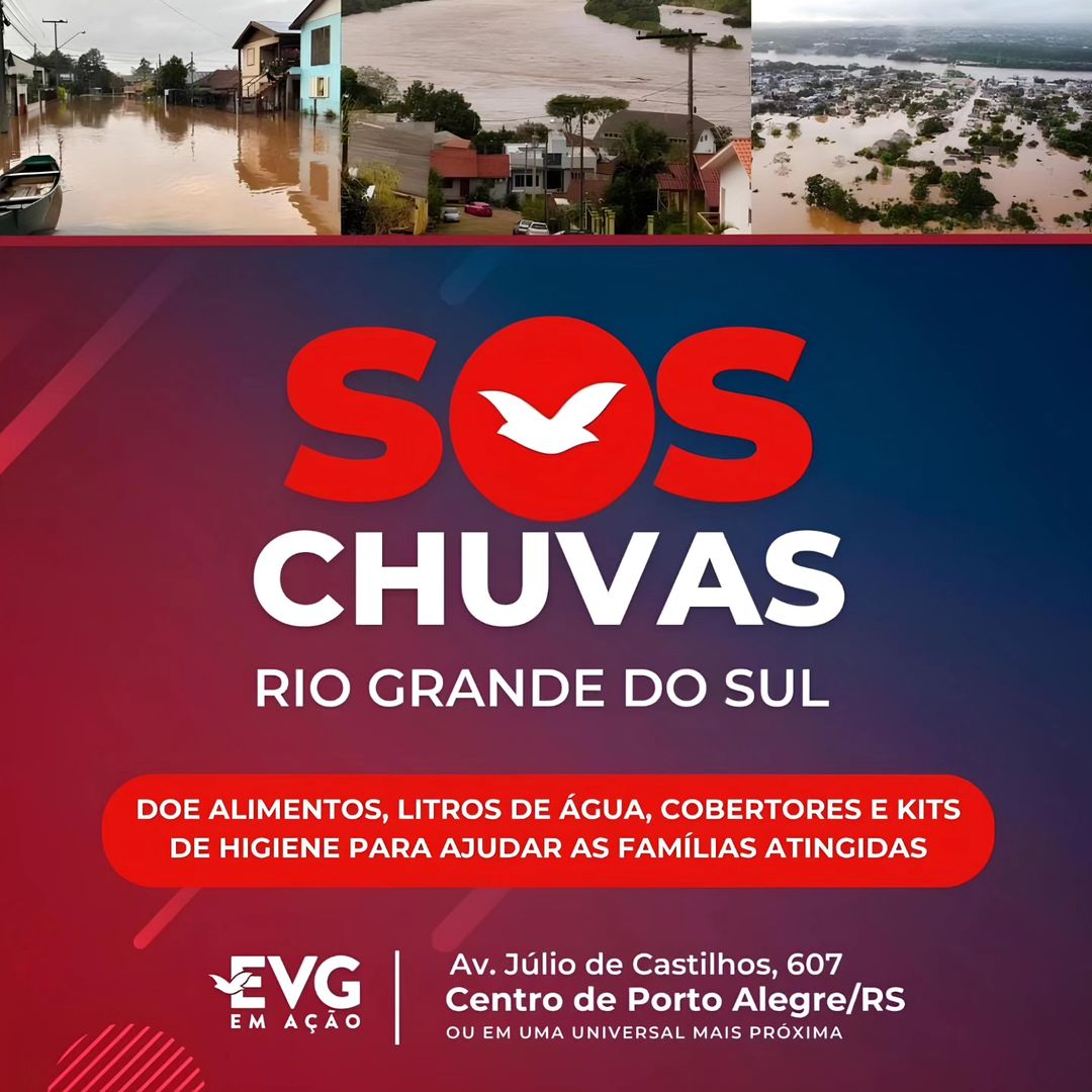 Imagem de capa - ‘SOS Chuvas Rio Grande do Sul’ leva ajuda humanitária para vítimas de tragédia histórica
