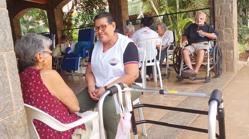 Imagem de capa - Voluntários do Universal Socioeducativo (USE) visitam lar de idosos em Franca (SP)