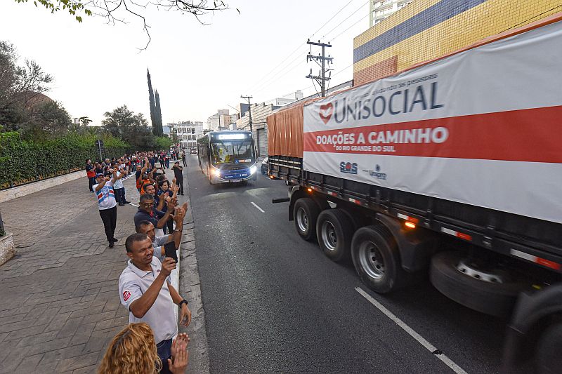 postCidades gaúchas recebem suprimentos que chegam de São Paulona categoriaUnisocial