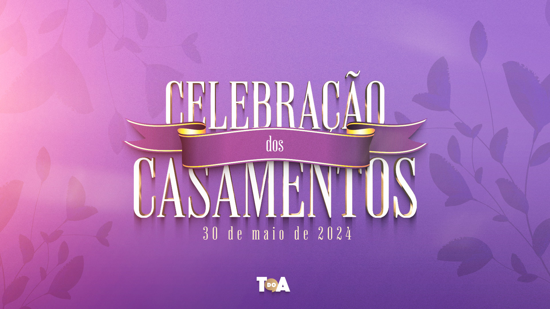 Imagem de capa - Do Brasil ao Mundo: “Celebração dos Casamentos” selará matrimônios em 54 países
