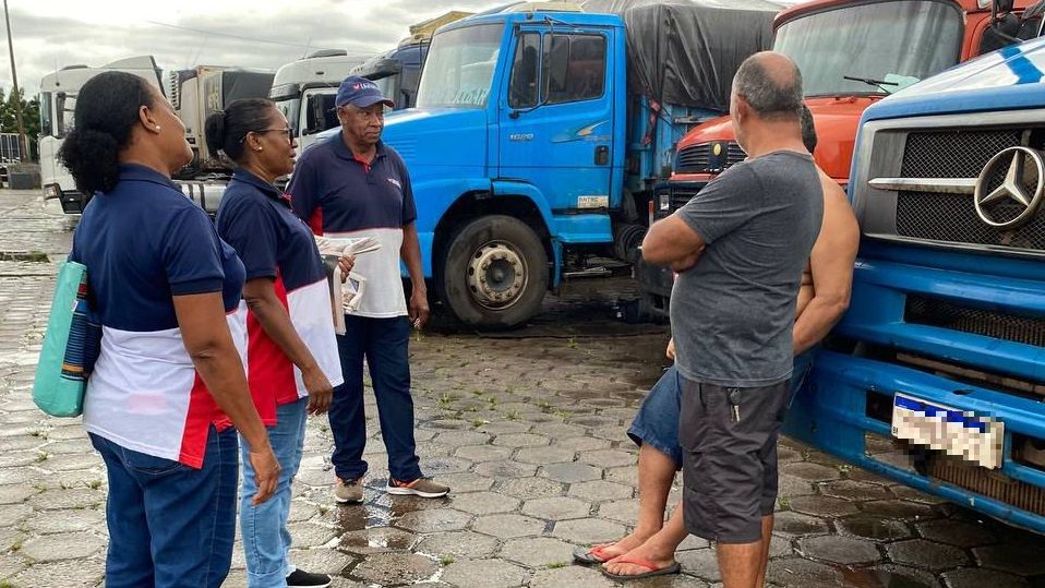 postRealiza trabalho social com caminhoneiros no Maranhãona categoriaGuardiões da Estrada