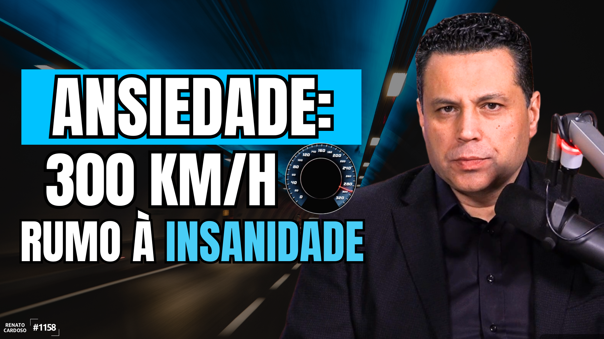 ANSIEDADE 300 Km h RUMO INSANIDADE
