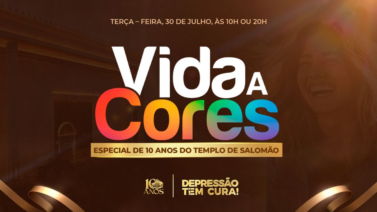 Imagem de capa - 30 de julho: Participe do evento especial “Vida a Cores”