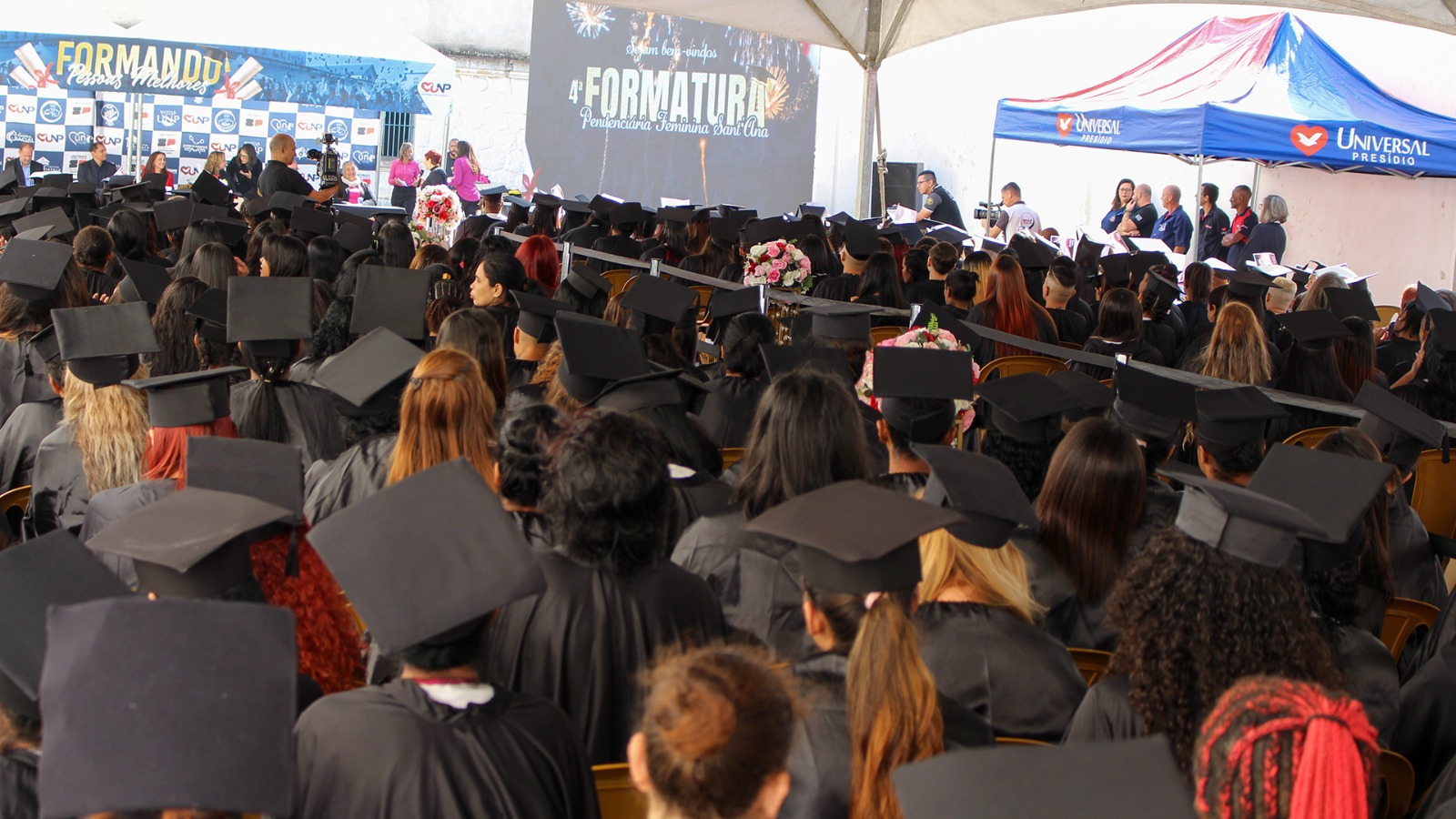 Imagem de capa - 4ª Formatura na Penitenciária Feminina Sant&#8217;Ana proporciona recomeços