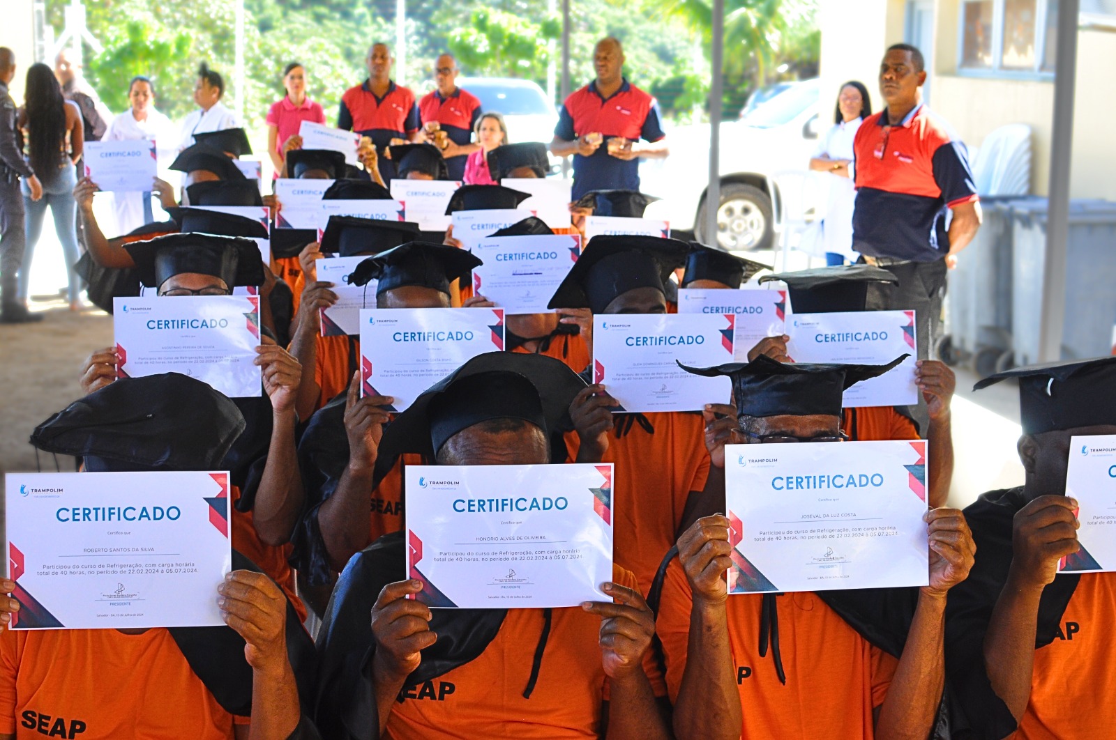 Imagem de capa - Cerimônia organizada pela UNP certifica detentos em Curso de Refrigeração