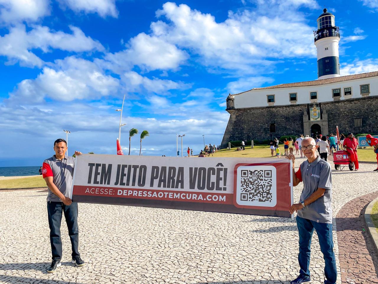 Imagem de capa - DTC oferece apoio emocional a turistas no Farol da Barra