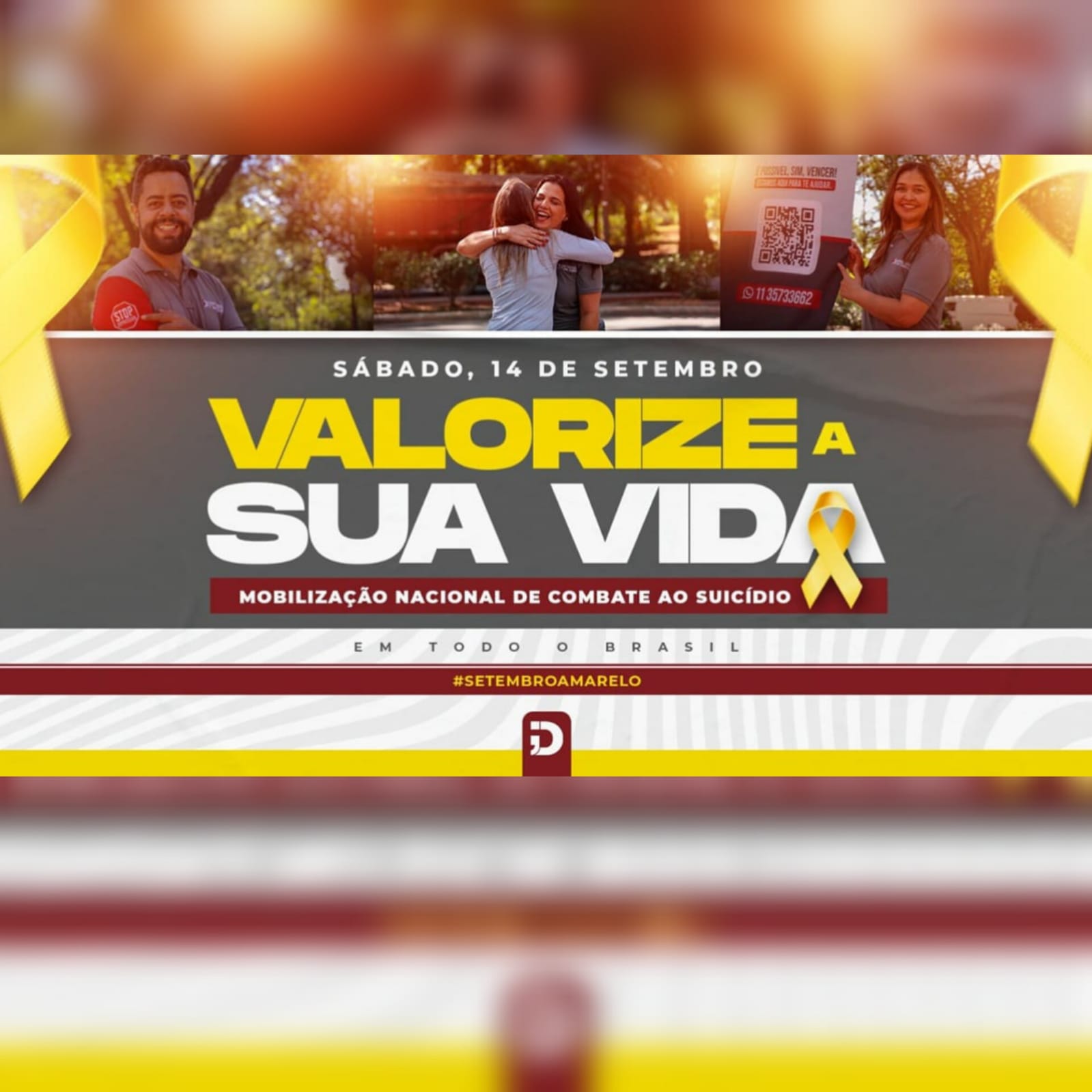 postMobilização oferece suporte emocional em 600 cidades brasileirasna categoriaNos dias 14 e 15 de setembro