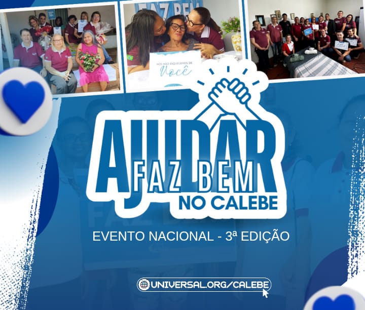 Imagem de capa - Fé e amor ao próximo: Ajudar Faz Bem do Grupo Calebe Universal trabalha a solidariedade com idosos