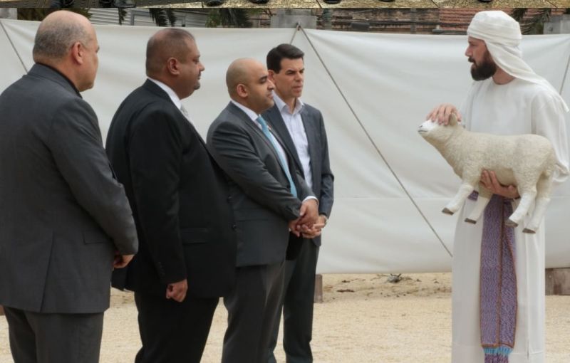 postEmbaixador do Reino do Bahrain no Brasil, visita o Jardim Bíblicona categoriaTemplo de Salomão