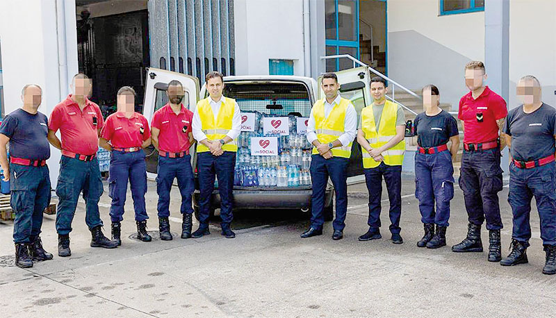 Imagem de capa - Unisocial presta ajuda humanitária a bombeiros no país