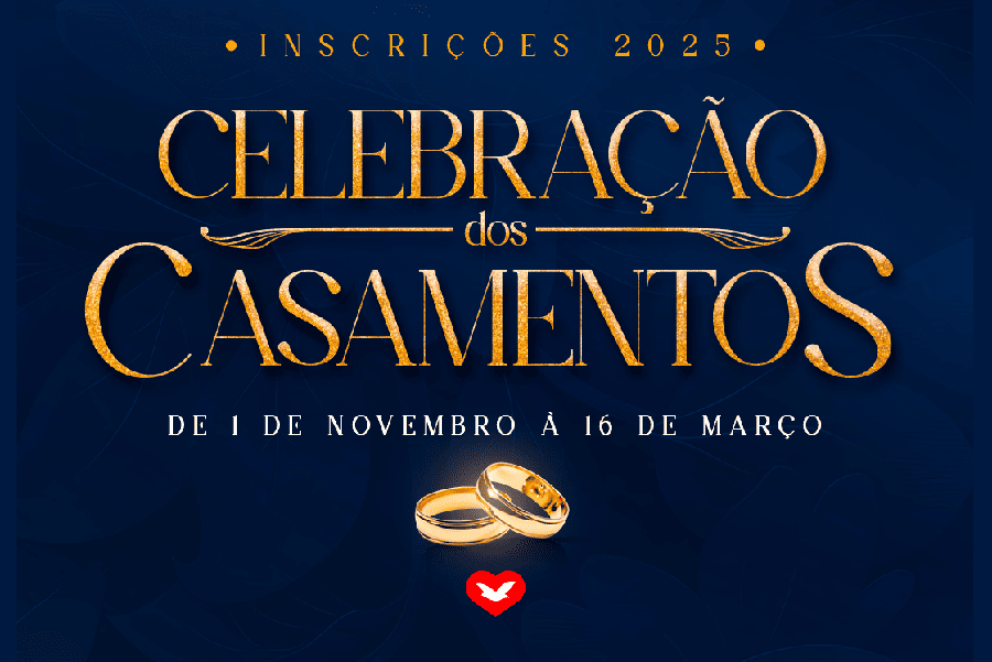 Imagem de capa - Celebração dos Casamentos de 2025