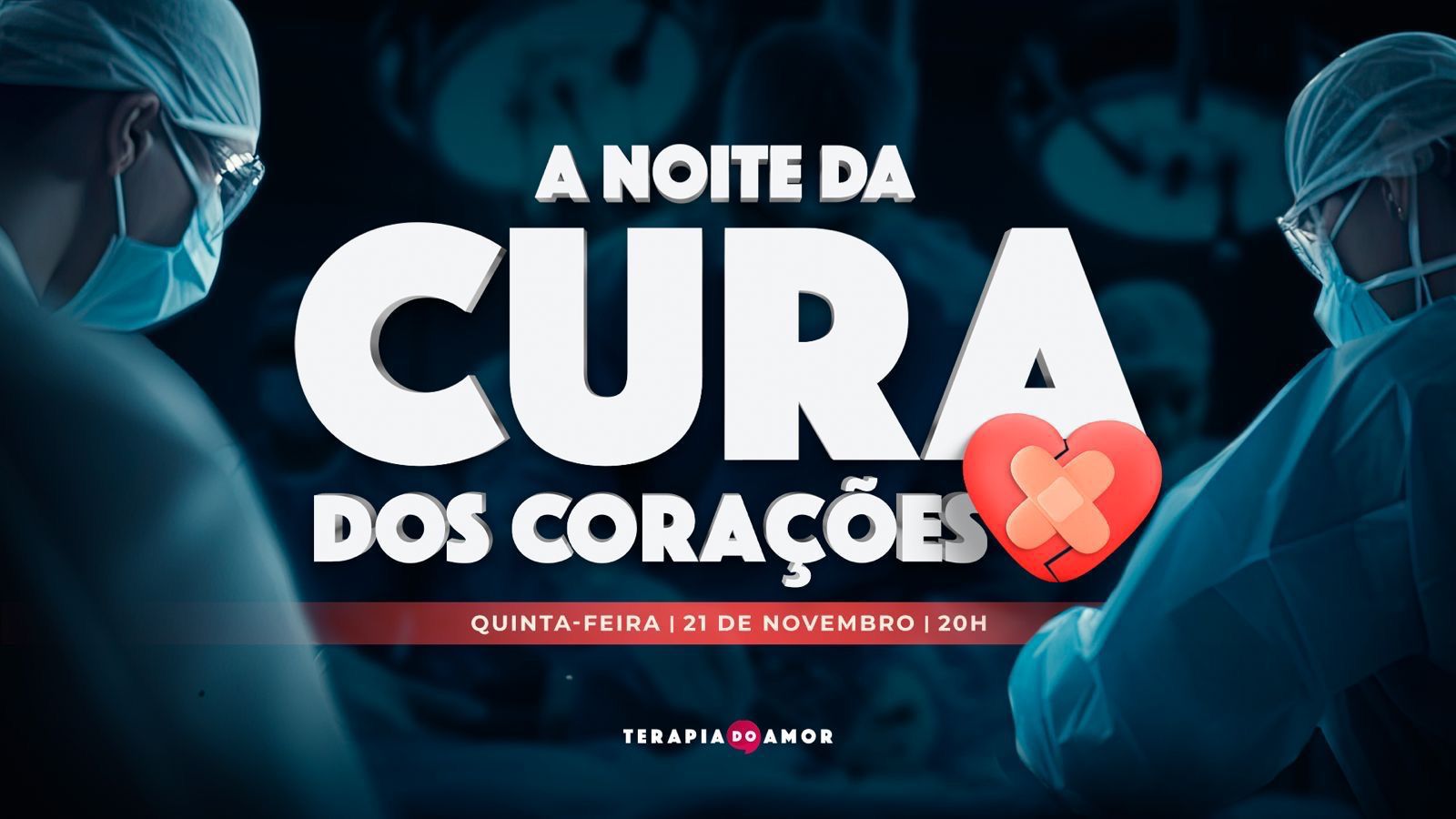 Imagem de capa - A noite da cura dos corações