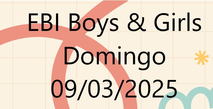 EBI Boys e Girls em 09-03-2025