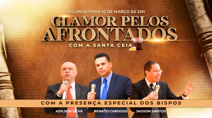 Imagem de capa - 10 de março: participe do "Clamor pelos Afrontados"