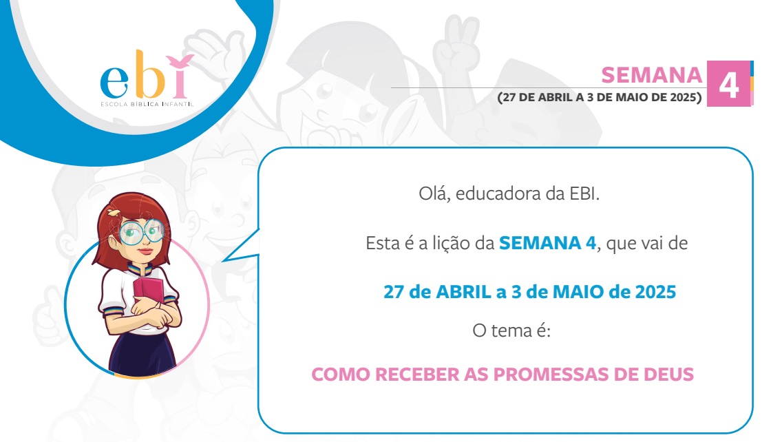 4ª Semana de 27 de Abril a 03 de Maio de 2025