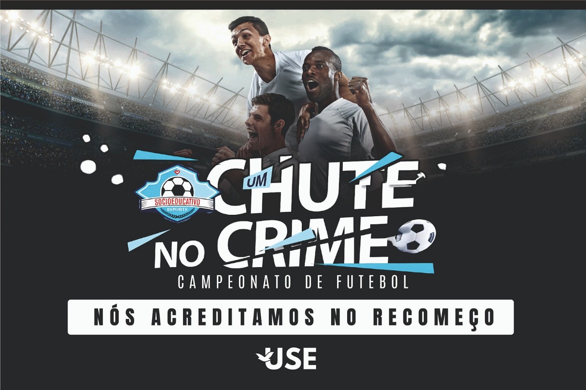 um chute no crime
