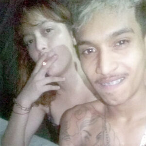 O vício bateu na porta da casa dela