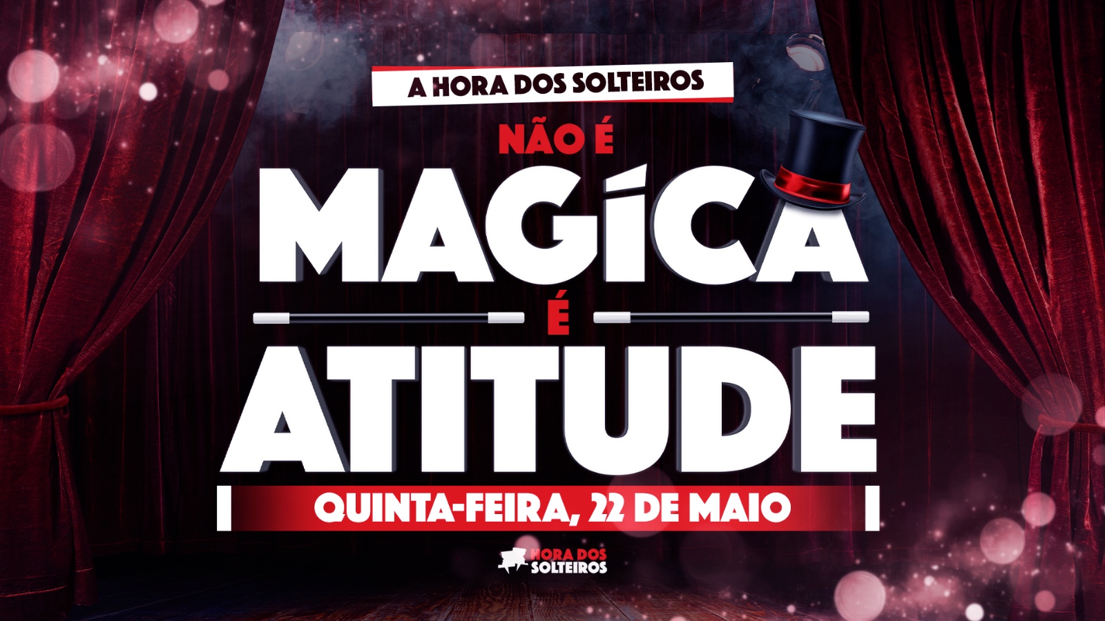 Imagem de capa - A Hora dos Solteiros: Não é mágica, é atitude