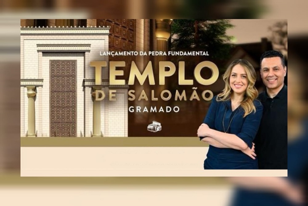 postEvento marca o início das obras do Templo de Salomão em Gramado (RS)na categoriaAmanhã (3/05), às 10h