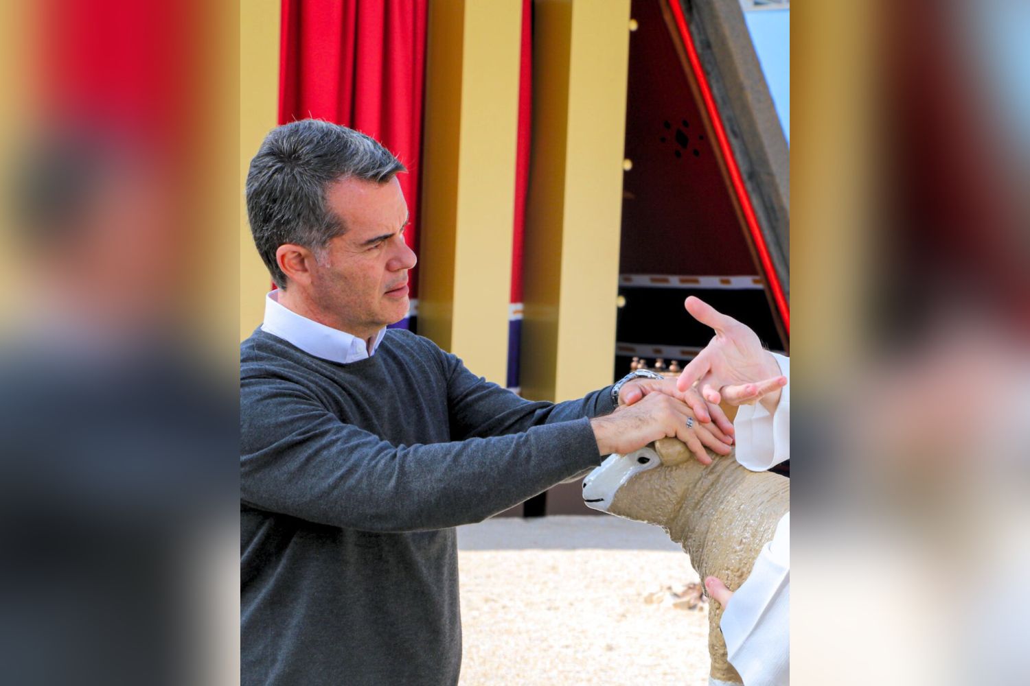 postJornalista Fabio Menegatti participou do Tour no Jardim Bíblicona categoriaJardim Bíblico