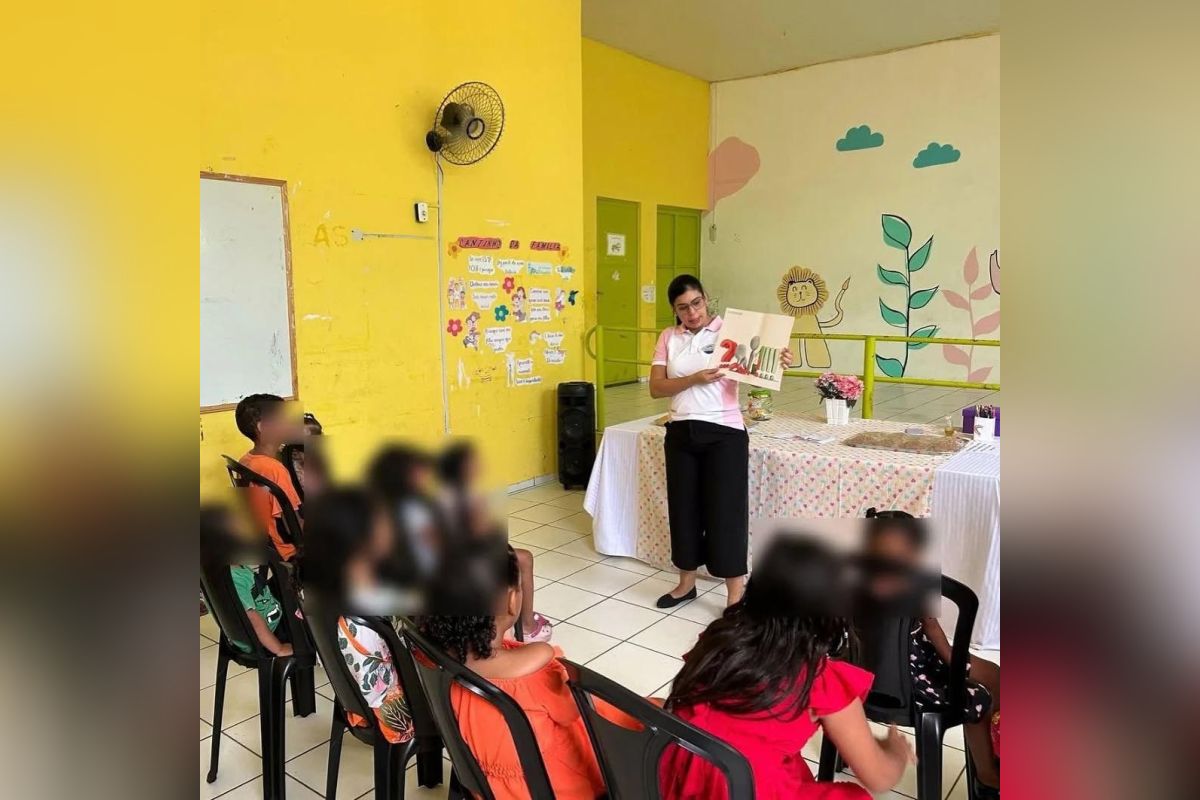 Imagem de capa - Crianças acolhidas participam de bate-papo sobre comportamento e gratidão