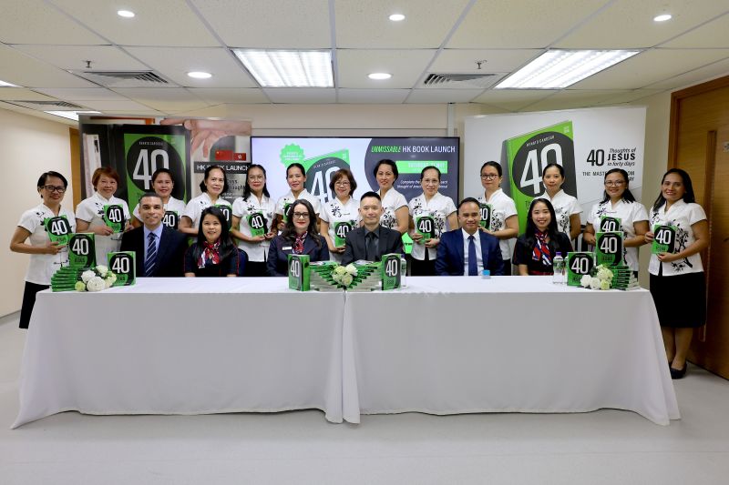 Imagem de capa - Lançamento do livro “40 Pensamentos de Jesus” chega à China