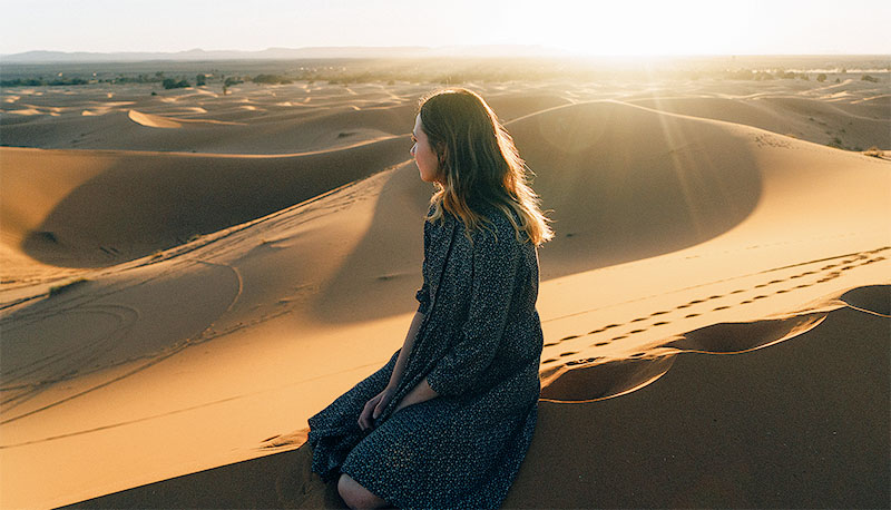 Como atravessar o deserto