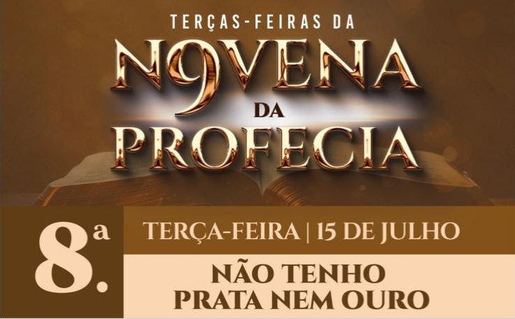 Imagem de capa - 8ª semana da “Novena da Profecia” pela cura, na Corrente dos 70