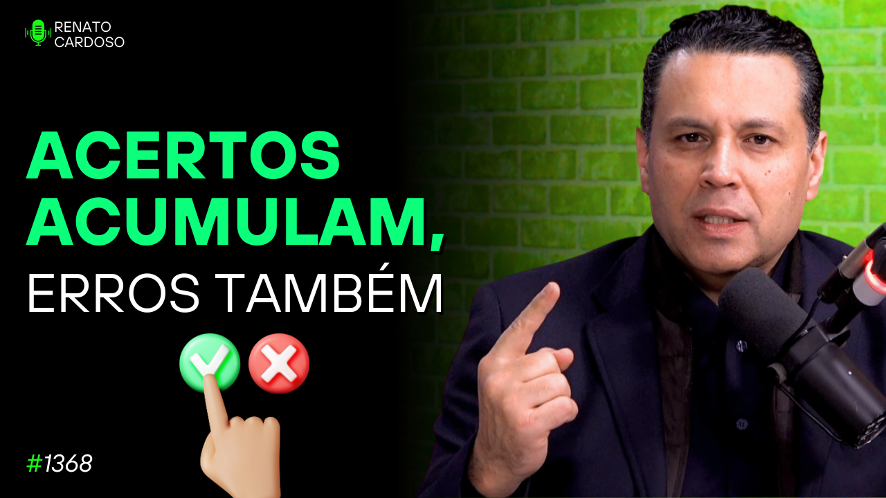 acertos acumulam, erros também