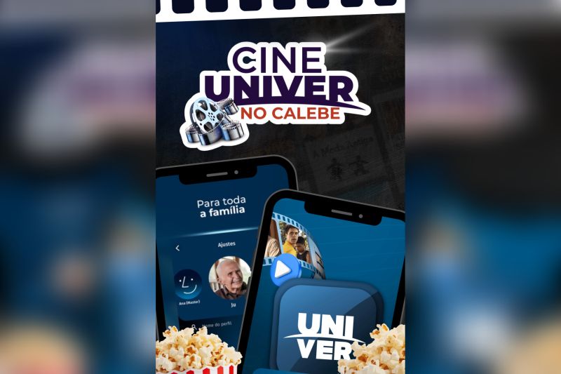 Imagem de capa - Sessão Cine Univer Calebe vai beneficiar quase 62 mil pessoas com exibição gratuita no Brasil e no exterior