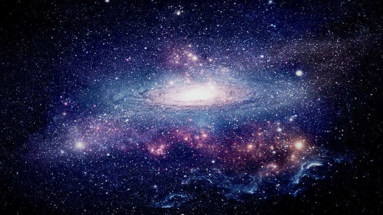 A Stunning View of a Spiral Galaxy in the Vastness of Space