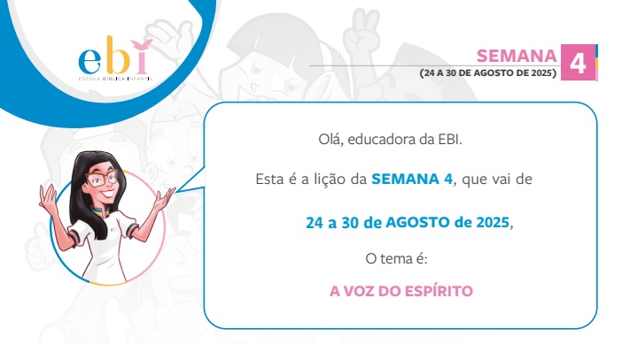 4ª Semana de 24 à 30 de agosto 2025 &#8211;
