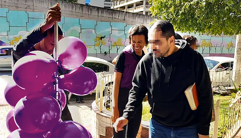 Auxiliares da Terapia do Amor realizam ações temáticas em MG