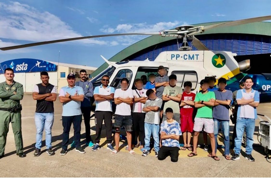 No Mato Grosso, adolescentes do Casa Lar visitam Ciopaer