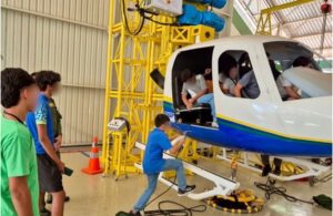 No Mato Grosso, adolescentes do Casa Lar visitam Ciopaer