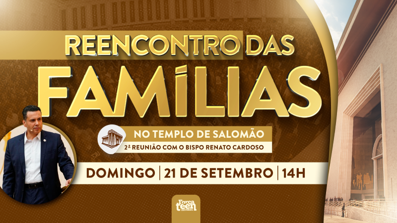 Imagem de capa - Reencontro das Famílias: pais e filhos unidos para um futuro melhor