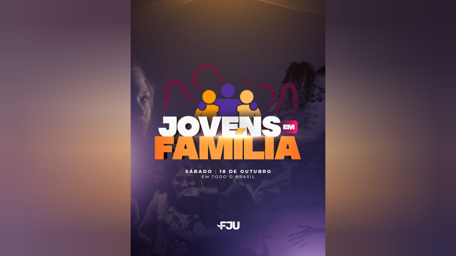 Imagem de capa - Convite especial: Participe do encontro “Jovens em Família” neste final de semana