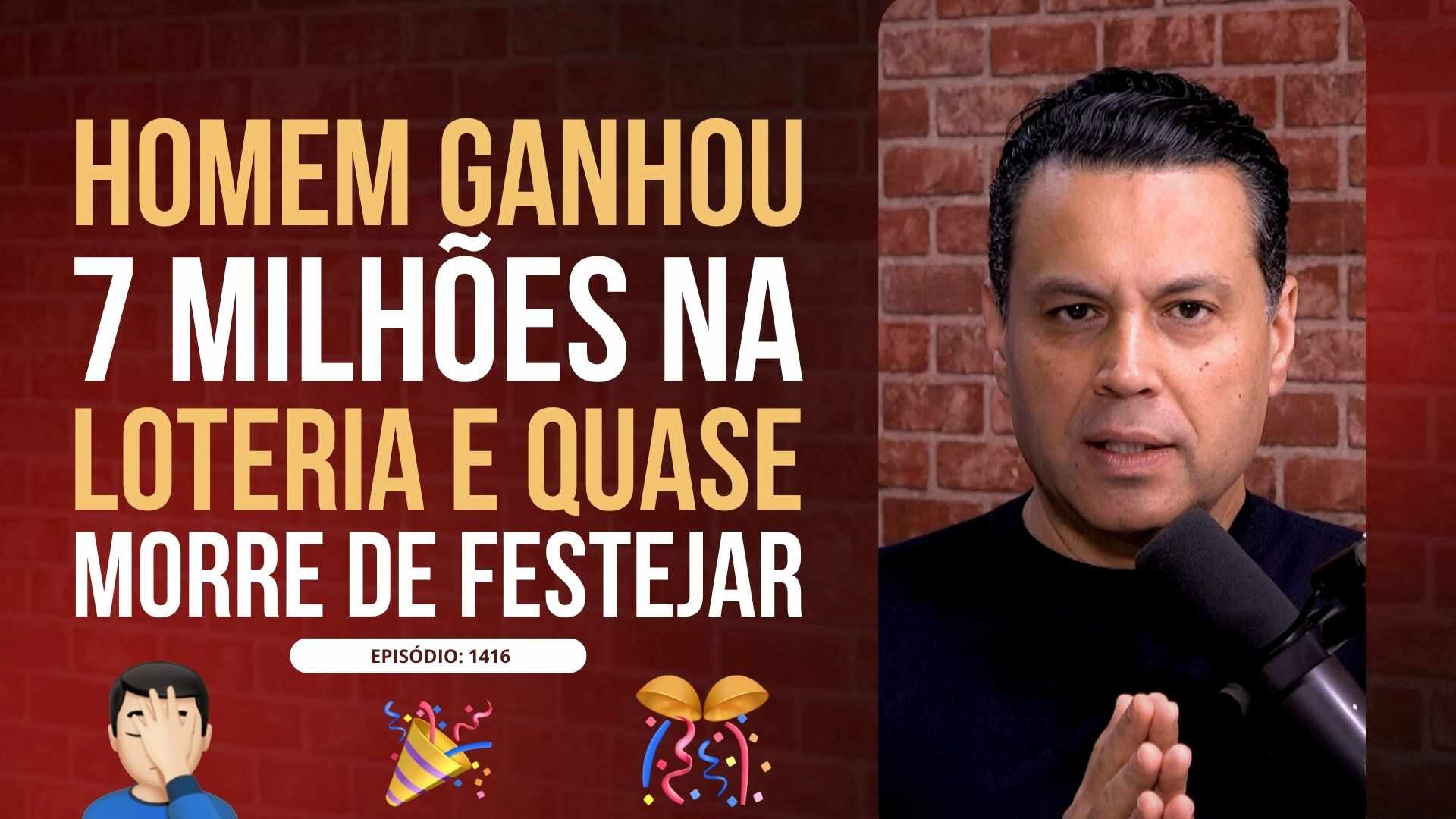 homem ganhou milhões