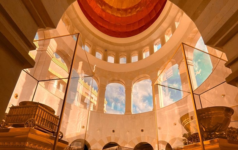 Imagem de capa - Jardim Bíblico do Templo de Salomão recebe visitas de destaque da mídia e diplomacia