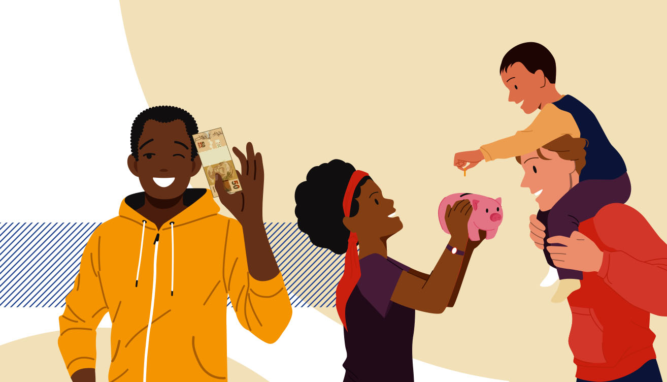 Como ensinar os filhos a lidarem com o dinheiro?