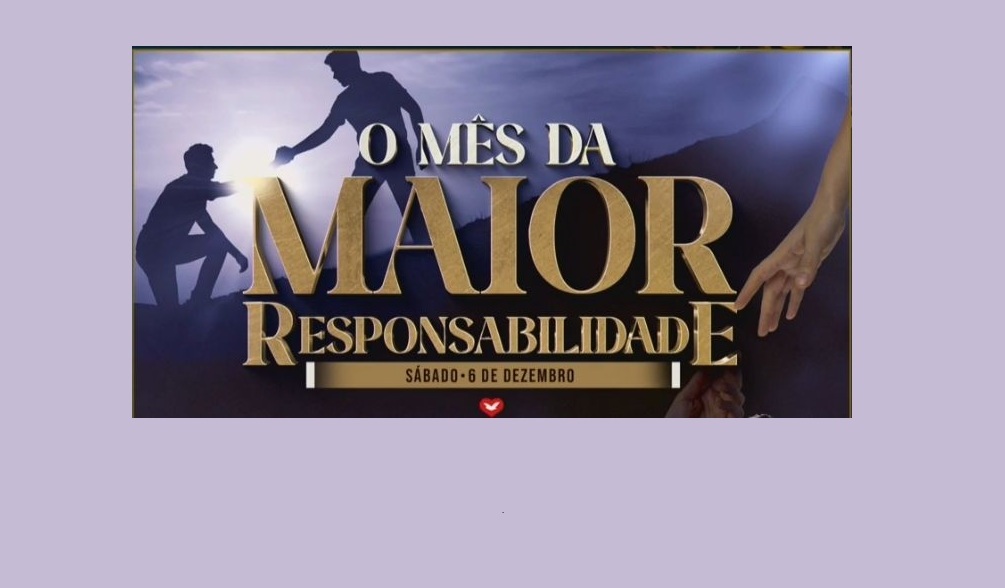 postNovembro: mês da &quot;Maior Responsabilidade&quot;na categoriaServos