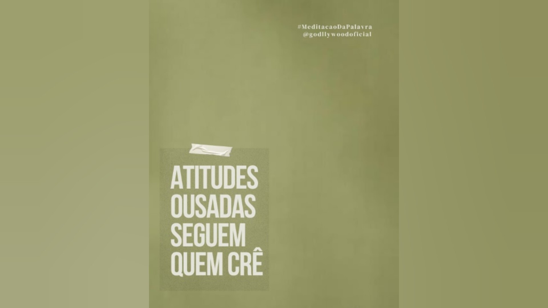 Atitudes ousadas_Meditação da Palavra_