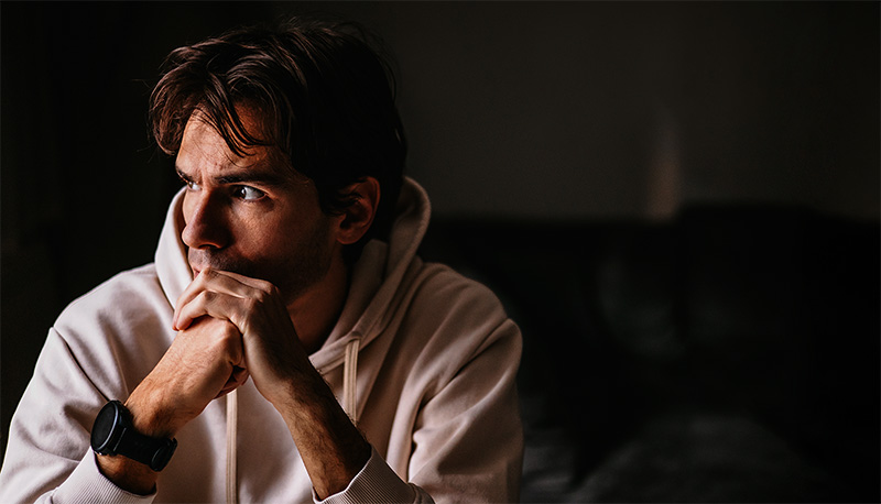 Homem, como você tem lidado com a sua ansiedade?