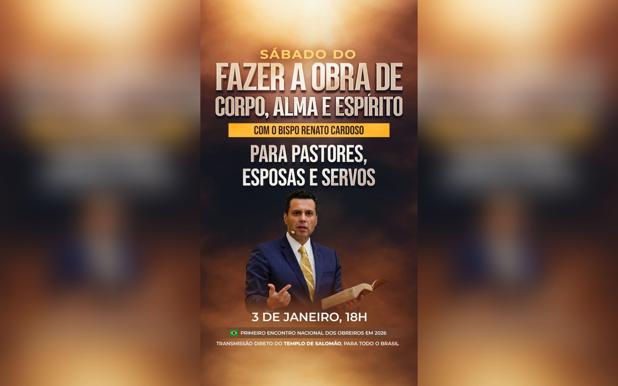 Imagem de capa - Encontro Nacional dos Obreiros reforça a entrega total na Obra de Deus