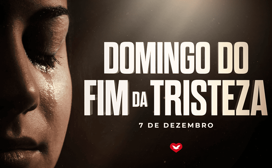 Imagem de capa - Neste dia 7 de dezembro, participe do "Domingo do Fim da Tristeza"