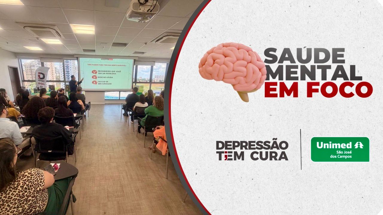 postProjeto Depressão Tem Cura leva Palestra sobre Saúde Mental ao ambiente Corporativona categoriaPalestra Saúde Mental em Foco é realizada na Unimed