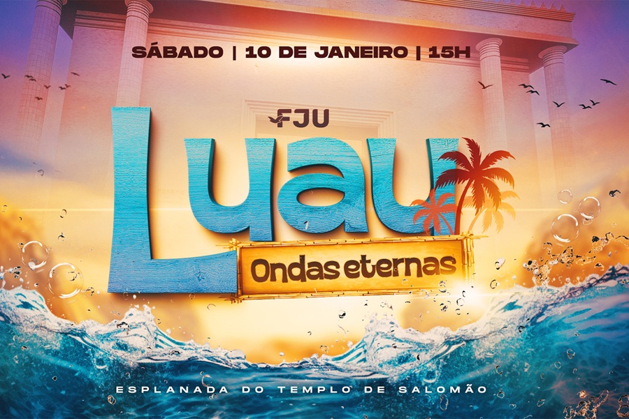 post‘Luau FJU – Ondas Eternas’ deve reunir mais de 180 mil jovens pelo mundo em megaevento gratuitona categoriaNotícias