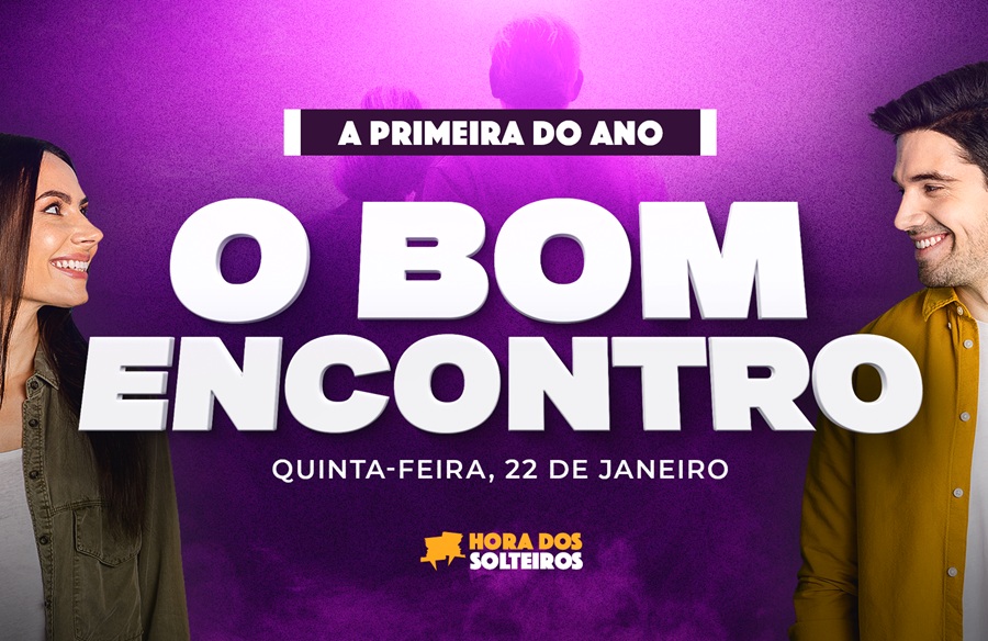 Participe da primeira Hora dos Solteiros do ano na Terapia do Amor